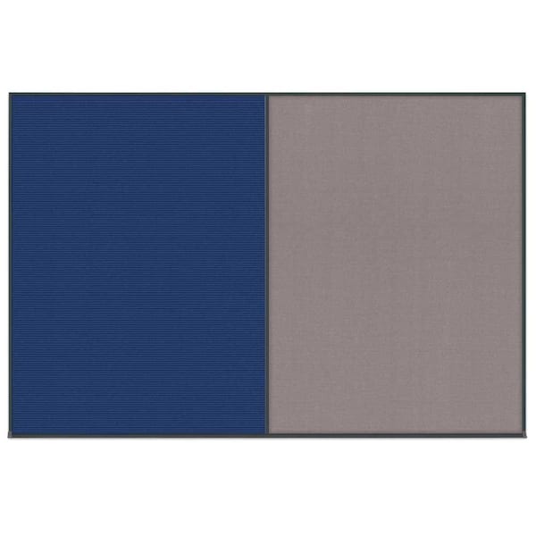 Enclosed Corkboard, 1 Door, 60"x36", 4" Fra